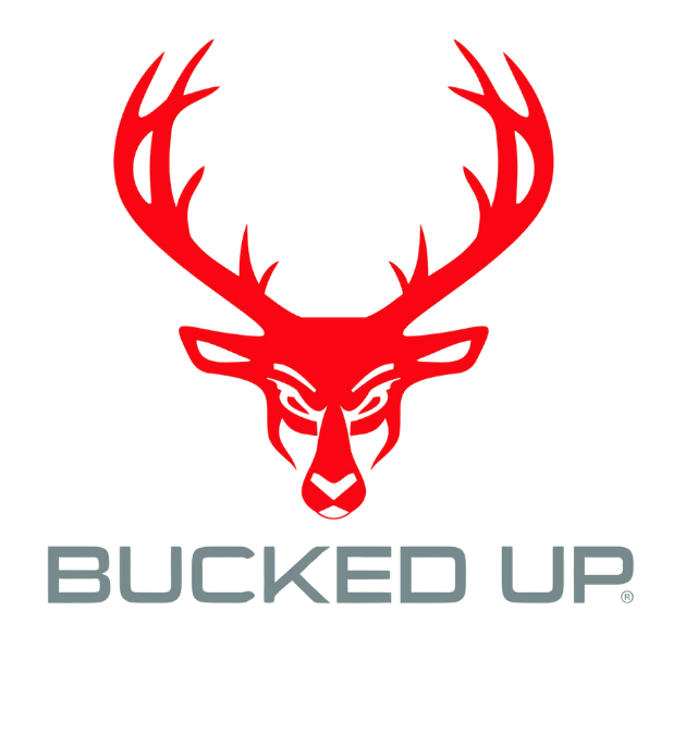 A logo with a red dear head on a white background with the text that reads 